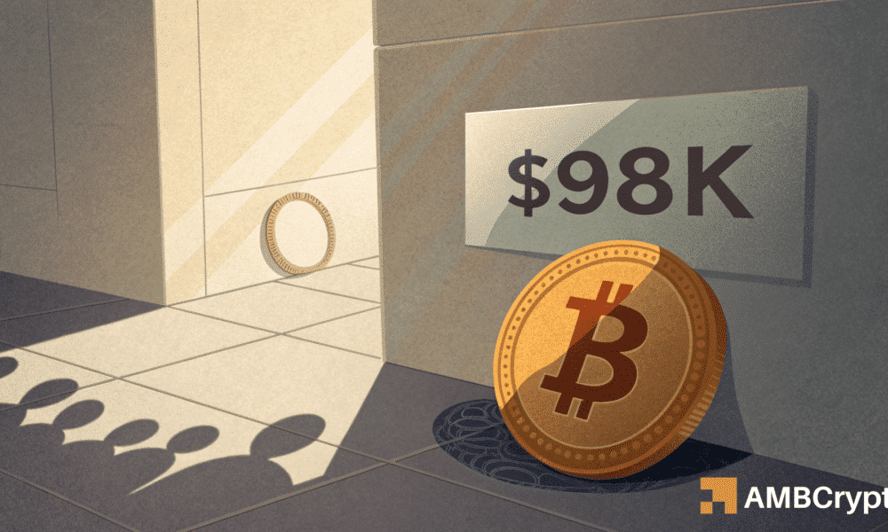 Bitcoin: las probabilidades de que BTC rompan $ 97k frente a la toma de ganancias son ...