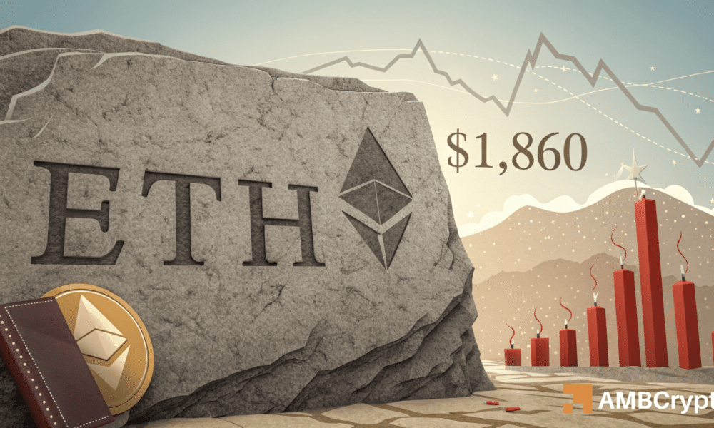 Ethereum evalúa la zona de resistencia de $ 1,860, pero primero, ETH debe superar ...