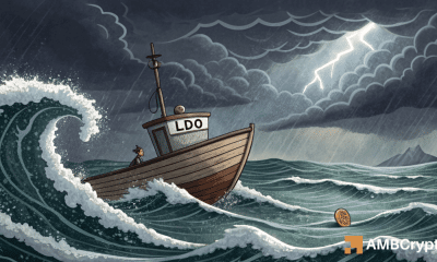 Las ballenas de lido descargan tokens de $ 10 MLN, pero ese no es el único problema de LDO