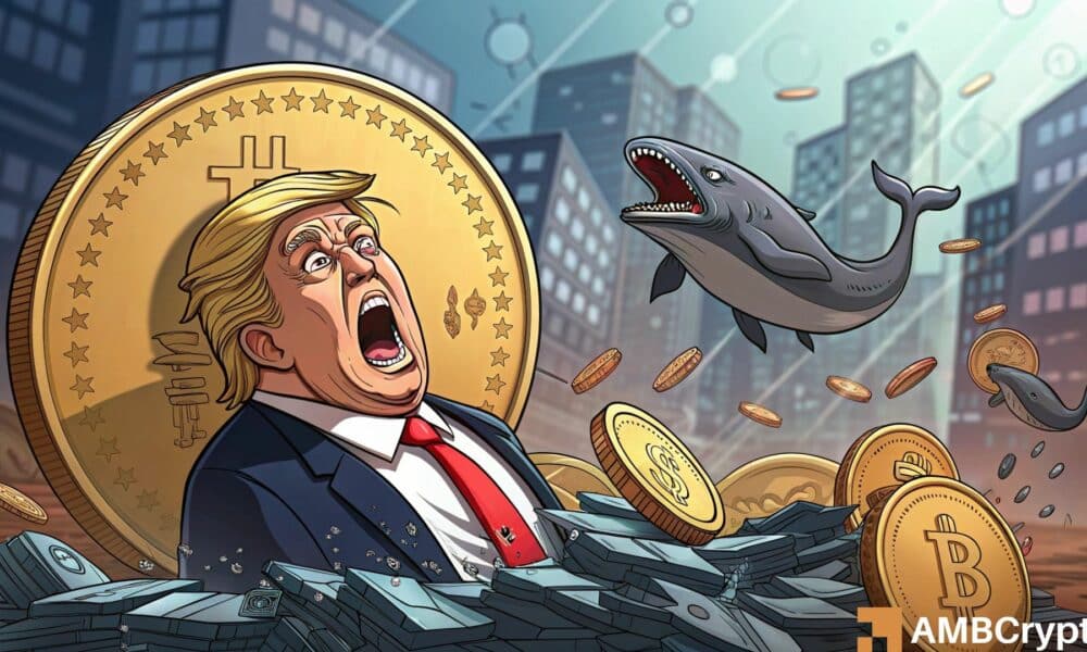 5 Las ballenas Trump depositan 126k tokens en Bybit: ¿El precio caerá por debajo de $ 10?