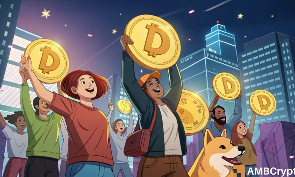 DOGECOIN: A medida que los compradores intervienen, una reversión de precios de dux solo es posible si ...