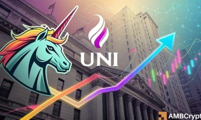 Uniswap estalla con un rally del 17%, pero la oleada de Uni no es lo que parece