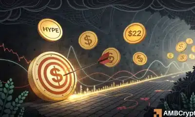 Hyperliquid rompe $ 19.2 en medio de señales bajistas: ¿es posible $ 22?