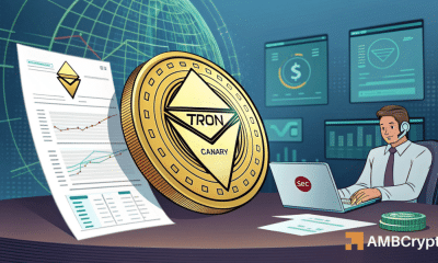 Todas las cohortes de Tron ahora con ganancias: ¿puede un ETF TRX mantener vivo el rally?