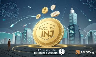 El inyectivo lidera el aumento de tokens de IA con un aumento del 12%: ¿es posible $ 17 para inj?
