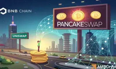 Pancakakeswap superará a uniswap en volumen, pero Price dice lo contrario, ¿por qué?