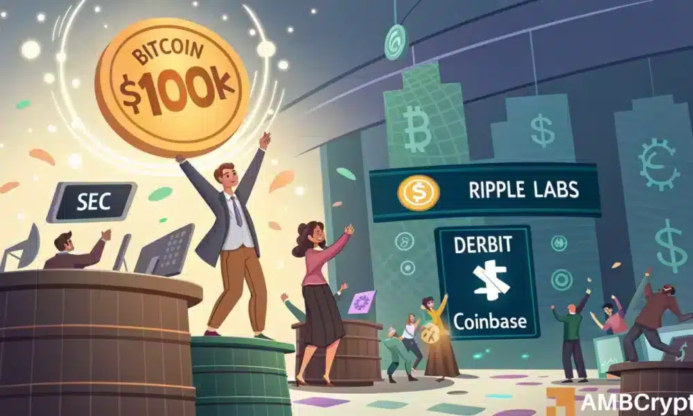 Lo que sucedió en Crypto Today: Bitcoin llega a $ 104k, la SEC se establece con Ripple y más