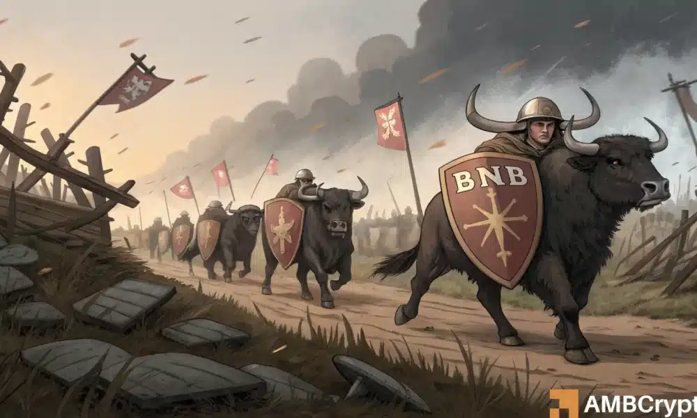 BNB - Signos de acumulación, pero ¿deberían los comerciantes esperar un chapuzón en su lugar?