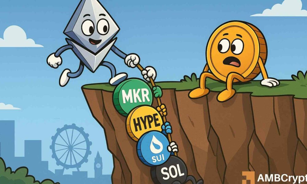 Ethereum lidera la rotación de capital como el dominio de bitcoin cae - Altcoin Rally pronto?