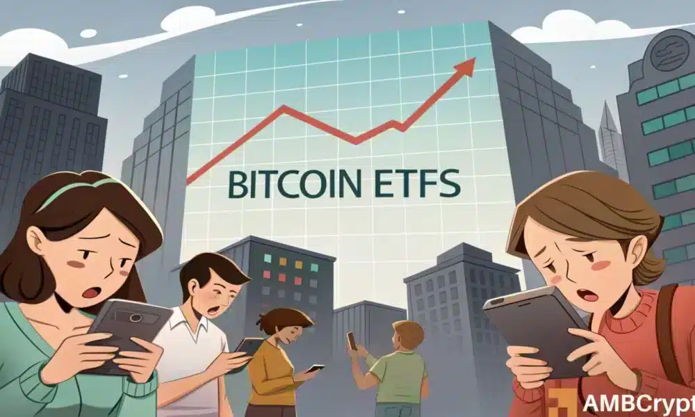 Los ETF de Bitcoin acaban de ver su primera disminución: esto es lo que desencadenó el retroceso de $ 6B