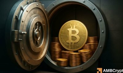 BTC On The Brink: tormenta de volatilidad de las señales de suministro de fuga