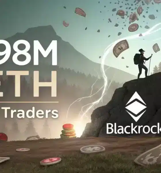 $ 298 MLN Ethereum liquidado en 80k comerciantes: sin embargo, BlackRock sigue comprando