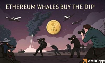 Ethereum: Smart Money compra la caída cuando ETH se zambulle 9%, ¿qué sigue?