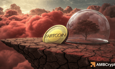 Fartcoin ve un vertedero de ballenas de $ 2.3 MLN: ¿Viene una corrección más profunda?