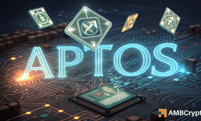Apptos Blockchain Development Booms, pero APT se sumerge en un 8%: ¿es por eso?