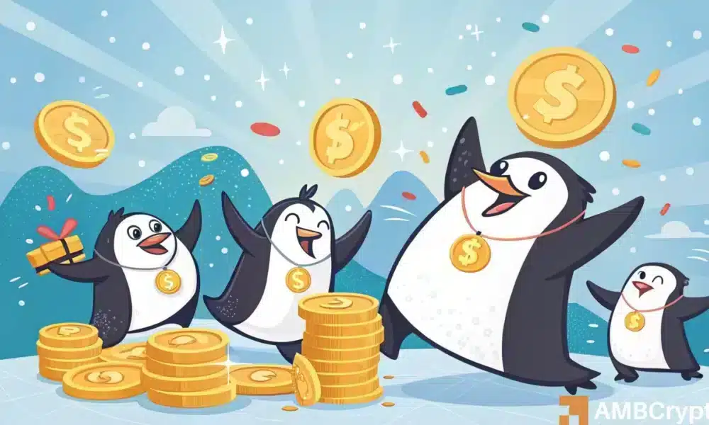 Pengu Memecoin rebota en el 14%, pero los comerciantes, ¿hay alguna captura?
