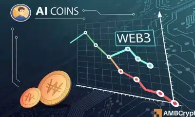 Los tokens de IA se sumergen en un 29% incluso cuando Web3 Adoption Skyrockets - ¿Qué está pasando?