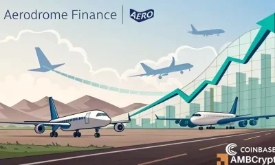 Coinbase acaba de tomar Aero un 22% más alto: ¿Qué sigue cuando comienza las ganancias?