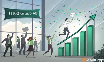 Health Tech to Bitcoin BET: H100 Stock Shoirs 45% después de Bold Crypto Move