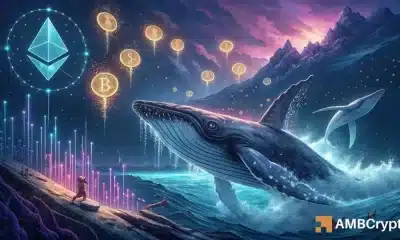 Analizar la acción de ballenas de $ 1.29 millones de Ethereum, un breve apretón a la vista, si ...