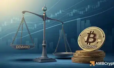 Bitcoin Stalls como demanda disminuye: lo que esto significa para los próximos pasos de BTC