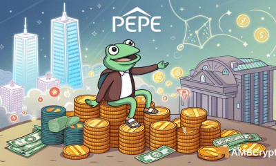 Pepe: $ 3.45M La compra de ballenas podría desencadenar un rally del 112%, solo si ...