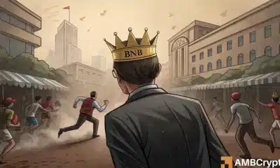 BNB desafía el caos del mercado: este pico en la cadena podría explicar por qué