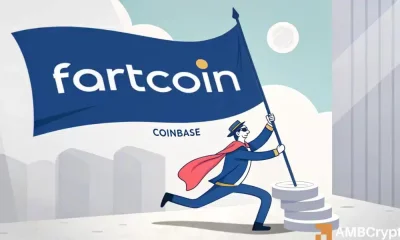 Fartcoin vuela a medida que aumentan las conversaciones de listado de Coinbase: esto es lo que debes saber