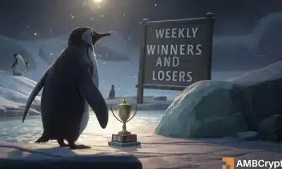 Los ganadores y perdedores semanales de Crypto Market - Pengu, SEI, Kaia, CRV