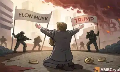$ 1B Liquidación de sangre: ¿Puede Bitcoin tener $ 100k en medio de un drama de almizcle -trump?