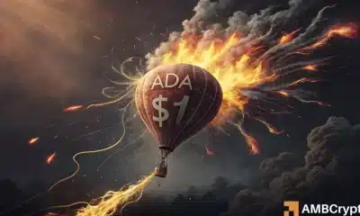 ¿Es el objetivo de $ 1 de Cardano un tramo? Por qué un desglose podría estar cerca