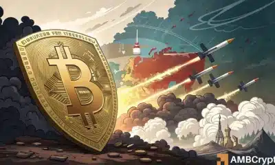 Cripto en la crisis de guerra? No Bitcoin, así es como BTC está sosteniendo