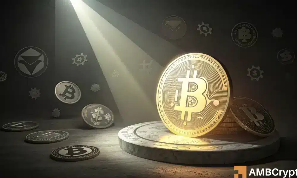 Bitcoin en control a medida que las altcoins se ralentizan: ¿continuará esta tendencia?
