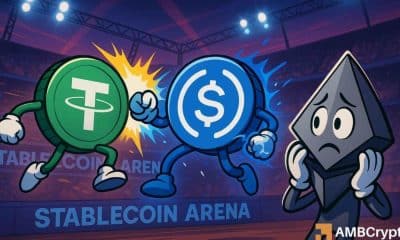 ¿El stablecoin de Ethereum está en riesgo? - Los movimientos de Tether y Circle plantean preocupaciones
