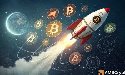 ¿La temporada de altcoin está aquí nuevamente después de que el dominio de Bitcoin cae en un 2%?
