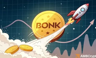 Bonk aumenta el 21% en 24 horas: ¿es un rally a $ 0.00002 siguiente?