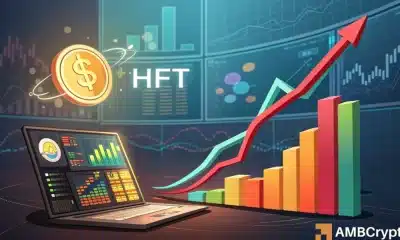 Análisis de criptográfico HFT: el hashflow gana 175% en una semana: los siguientes niveles para ver