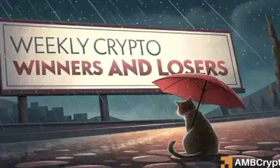 Los ganadores y perdedores semanales de Crypto Market - XLM, MOG, JTO, Jarabe