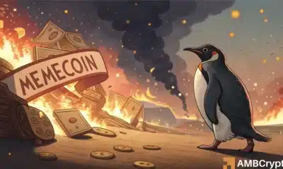 Los pingüinos rectos imitan el patrón 2024 de Pepe: ¿Puede Pengu Breakout más allá de $ 0.025?