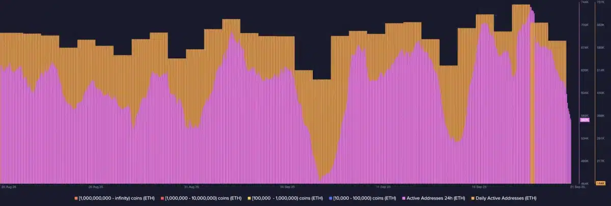 ETH Network Activty