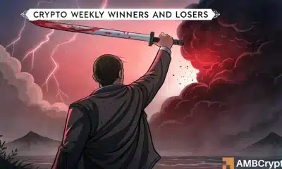 Ganadores y perdedores semanales del mercado de criptomonedas: ZEC, XAUt, 2Z, PUMP