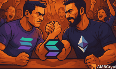 Solana supera a Ethereum en volumen de operaciones DEX a medida que aumenta la liquidez