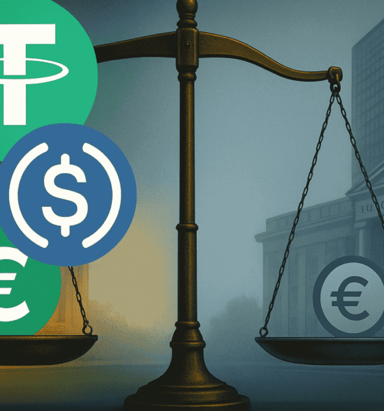 Las monedas estables en euros se estancaron en 395 millones de euros mientras el informe del BCE muestra que Europa se está quedando atrás